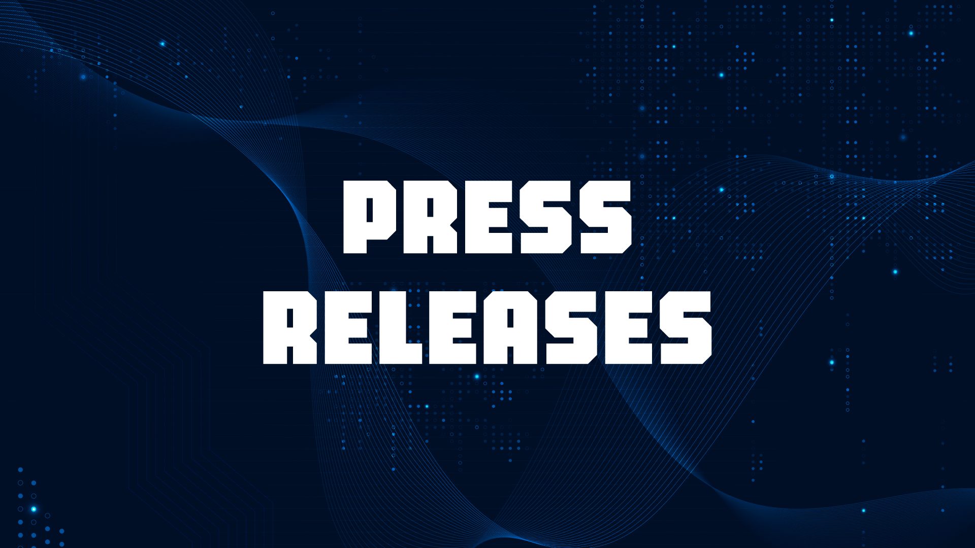 Press Releases