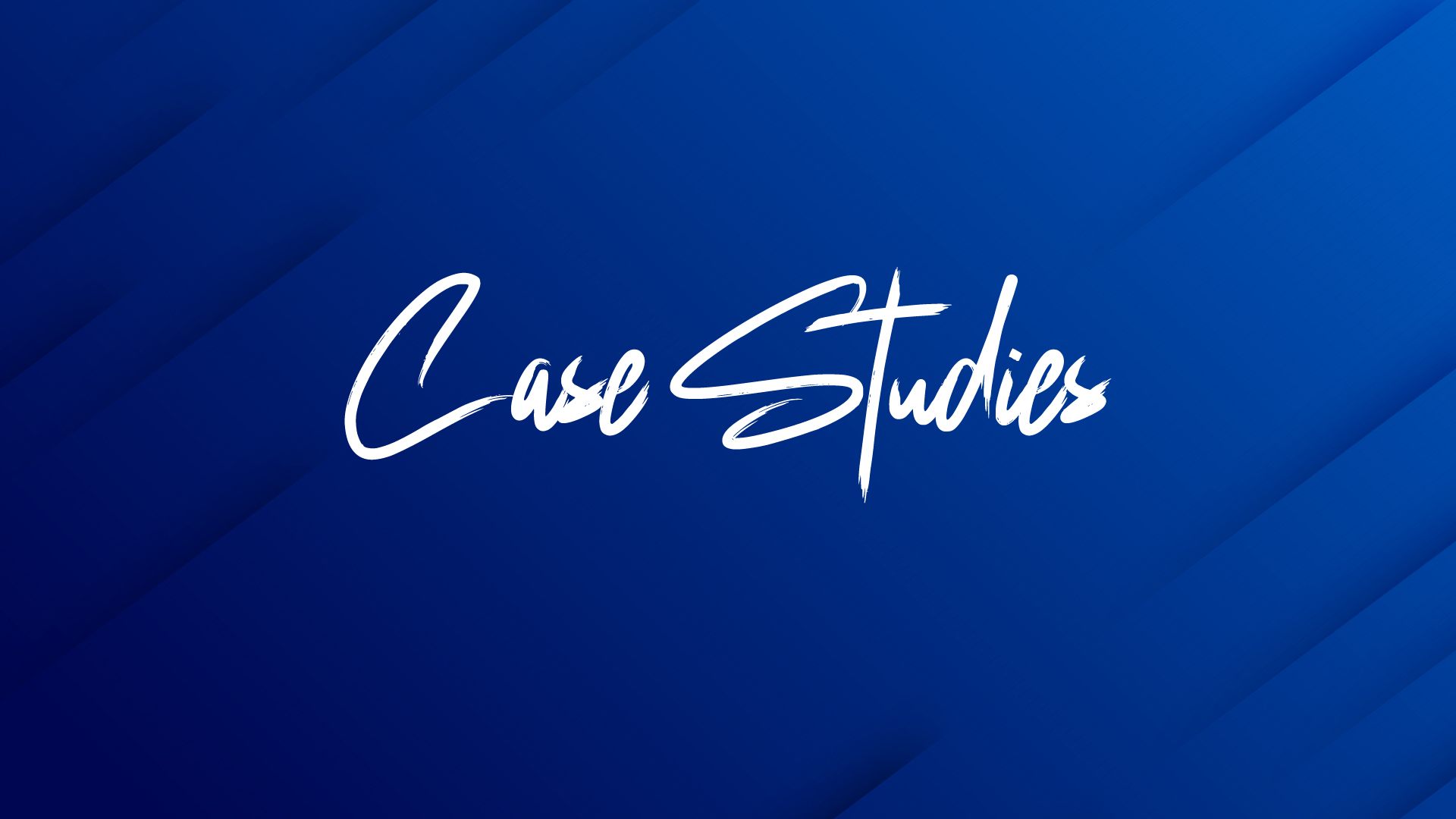 Case Studies